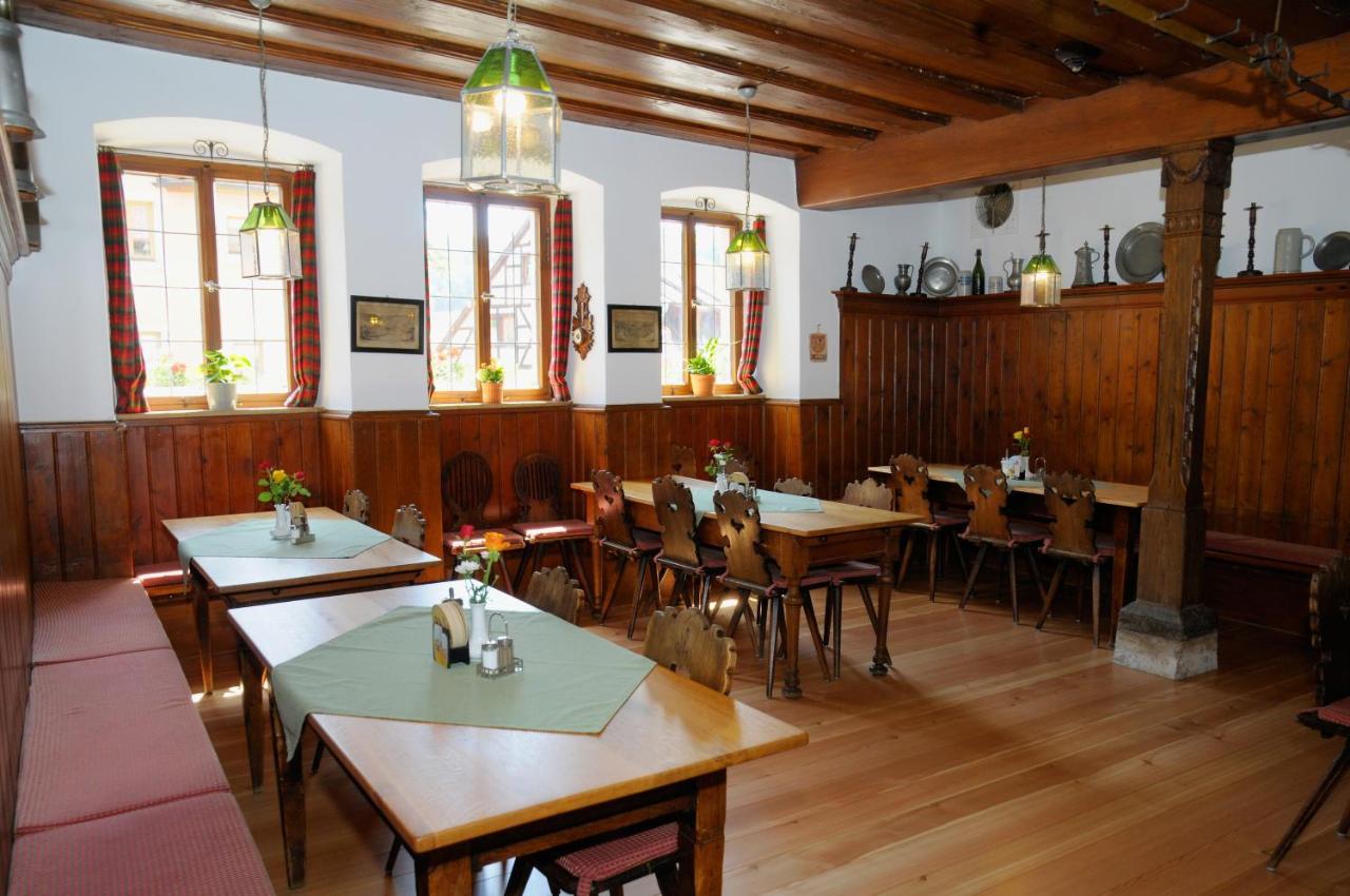 Hotel Schwarzes Lamm Rothenburg ob der Tauber Zewnętrze zdjęcie