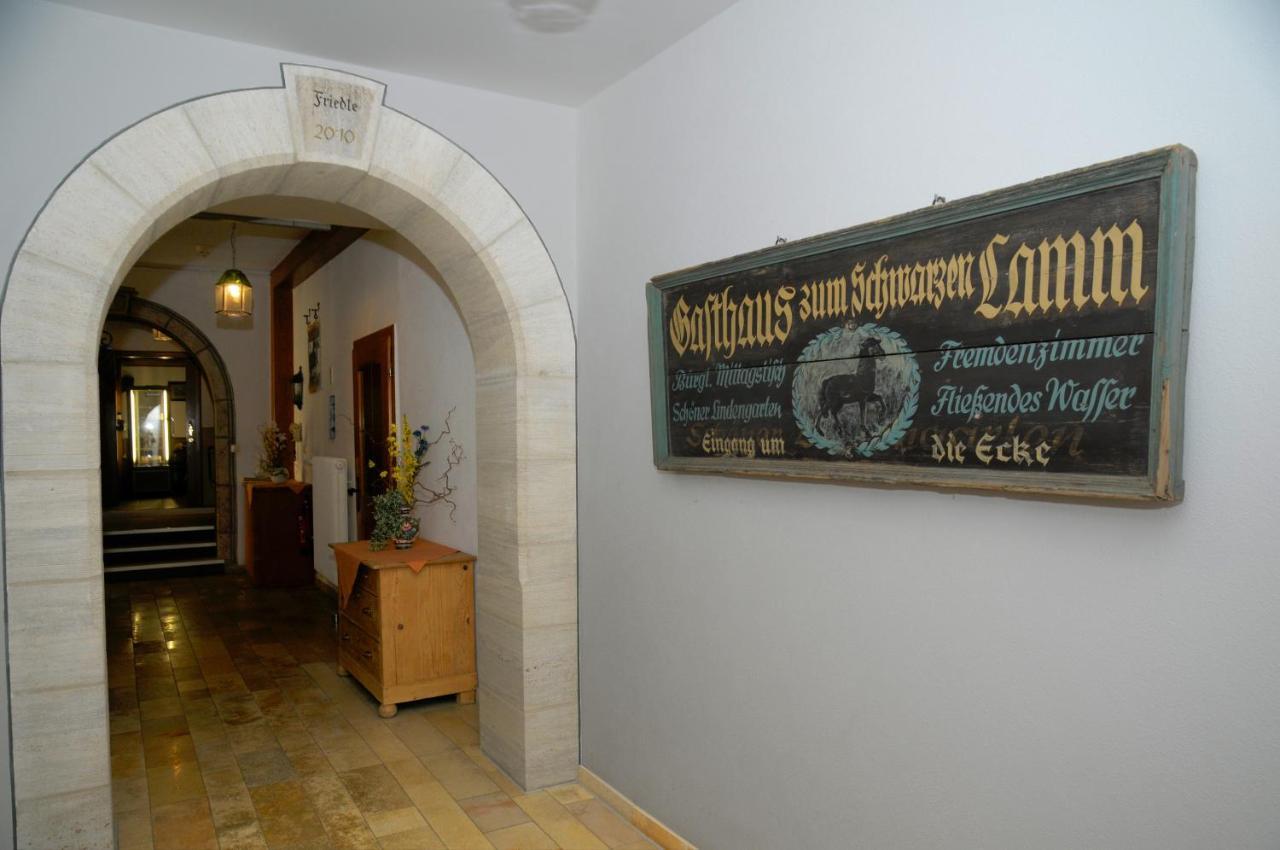 Hotel Schwarzes Lamm Rothenburg ob der Tauber Zewnętrze zdjęcie